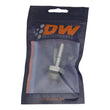 Load image into Gallery viewer, DeatschWerks 8AN ORB Male to 5/16in Male EFI Quick Connect Adapter - Anodized DW Titanium - Side View
