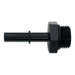 Load image into Gallery viewer, DeatschWerks 8AN ORB Male to 5/16in Male EFI Quick Connect Adapter - Anodized Matte Black - Main Product View
