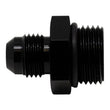 Load image into Gallery viewer, DeatschWerks 8AN ORB Male to 6AN Male Flare Adapter (Incl O-Ring) - Anodized Matte Black - Main Product View
