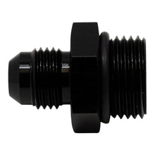 Load image into Gallery viewer, DeatschWerks 8AN ORB Male to 6AN Male Flare Adapter (Incl O-Ring) - Anodized Matte Black - Main Product View