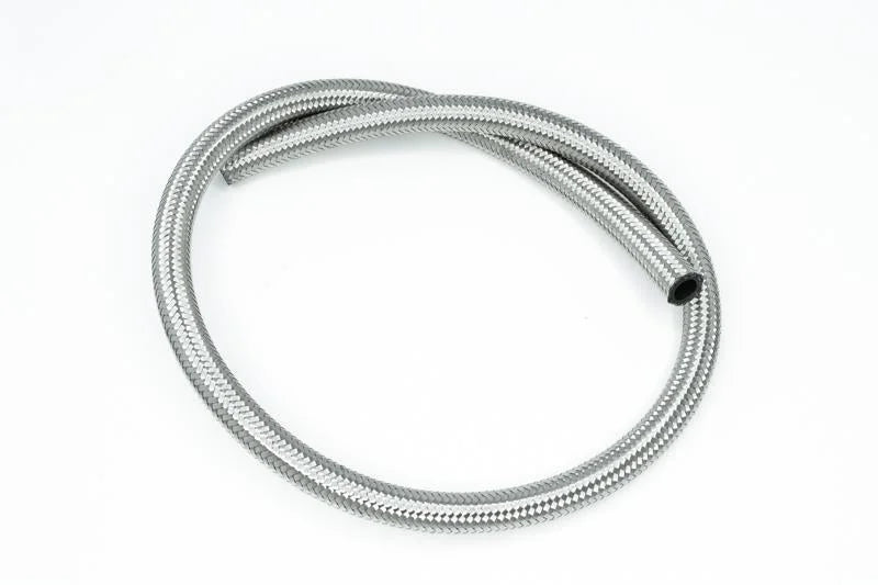 DeatschWerks 8AN SS Double Braided CPE Hose 3 Feet - Main Product View
