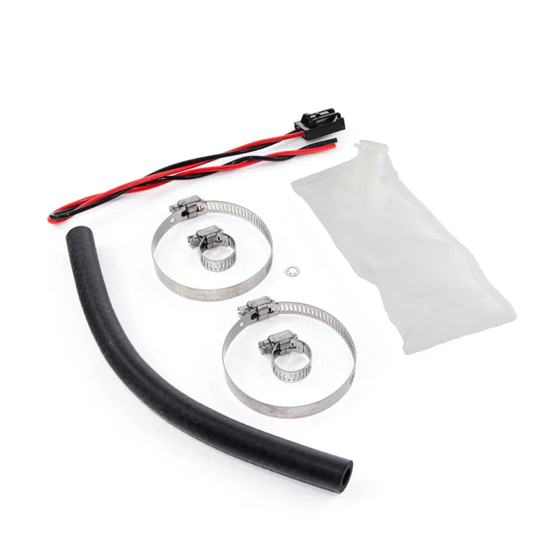 DeatschWerks 90-96 Nissan 300zx / 93-98 Nissan Skyline DW200/DW300 Fuel Pump Set Up Kit - Back View