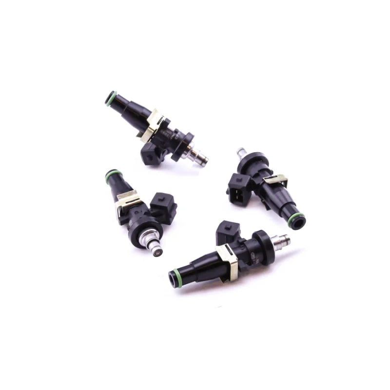 DeatschWerks 92-00 Honda Civic B/D/H / 91-01 Integra B/D/H Bosch EV14 1500cc Injectors (Set of 4) - Side View
