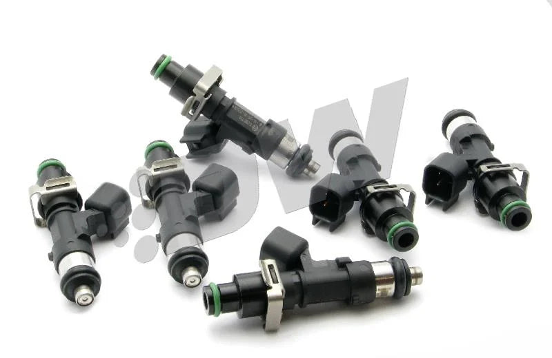 DeatschWerks 93-98 Toyota Supra TT 1000cc High Impedance Injectors - Back View