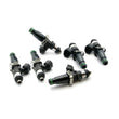 Load image into Gallery viewer, DeatschWerks 93-98 Toyota Supra TT 2200cc Injectors for Top Feed Conversion 11mm O-Ring (set of 6) - Main Product View