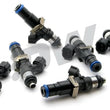 Load image into Gallery viewer, DeatschWerks 93-98 Toyota Supra TT 2200cc Injectors for Top Feed Conversion 14mm O-Ring (set of 6) - Additional View 5