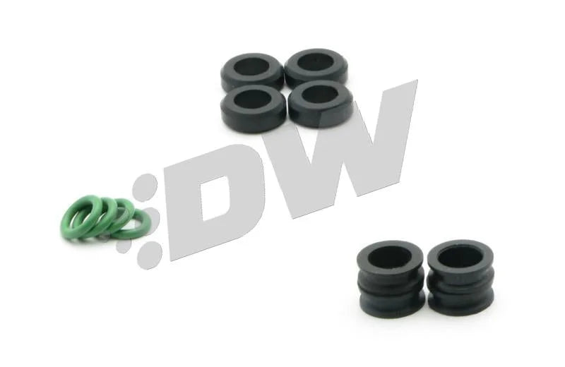 DeatschWerks 95-99 DSM 4G63 Low Z 550CC Top Feed Injectors - Main Product View