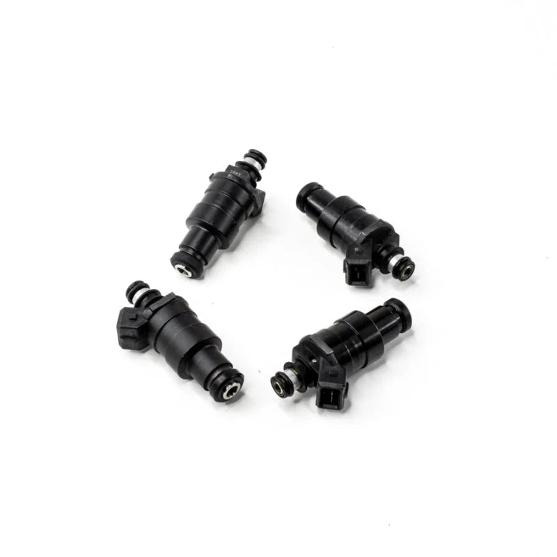 DeatschWerks 95-99 DSM 4G63 Low Z 550CC Top Feed Injectors - Side View