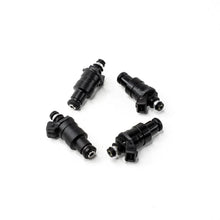 Load image into Gallery viewer, DeatschWerks 95-99 DSM 4G63 Low Z 550CC Top Feed Injectors - Side View