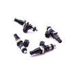 Load image into Gallery viewer, DeatschWerks 96-10 Lotus Elise / 00-10 Exige Bosch EV14 1500cc Injectors (Set of 4) - Back View