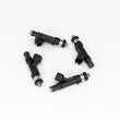 Load image into Gallery viewer, DeatschWerks 96-11 Lotus Elise 2.4L 2AZFE 1000cc Injectors w/ Conn (Set of 4)-Replaces 22S-04-1000-4 - Side View