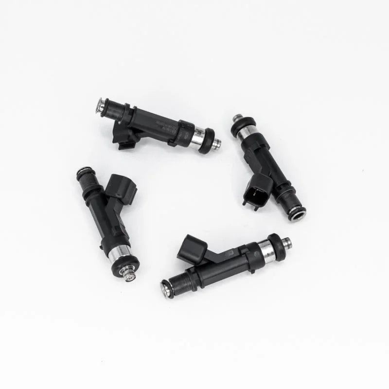 DeatschWerks 96-11 Lotus Elise 2.4L 2AZFE 1000cc Injectors w/ Conn (Set of 4)-Replaces 22S-04-1000-4 - Side View