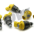 Load image into Gallery viewer, DeatschWerks 96-99 Nissan I30 VQ30 / RB25DET / Maxima VQ30de / 300zx 950cc Side Feed Injectors - Installation View