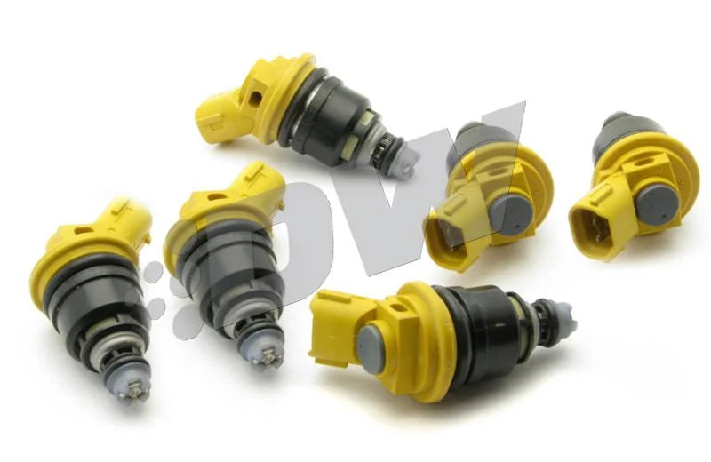 DeatschWerks 96-99 Nissan I30 VQ30 / RB25DET / Maxima VQ30de / 300zx 950cc Side Feed Injectors - Installation View