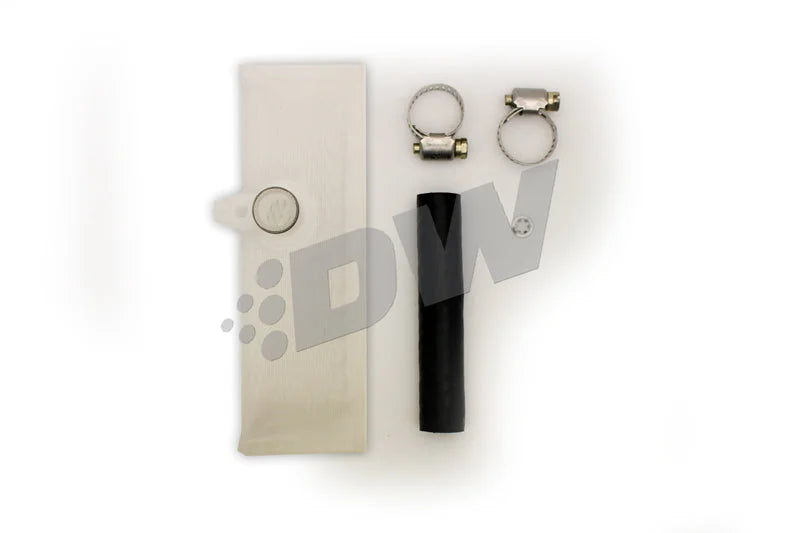DeatschWerks 97-04 Ford F-150 / F-250 DW300M Fuel Pump Set Up Kit - Installation View