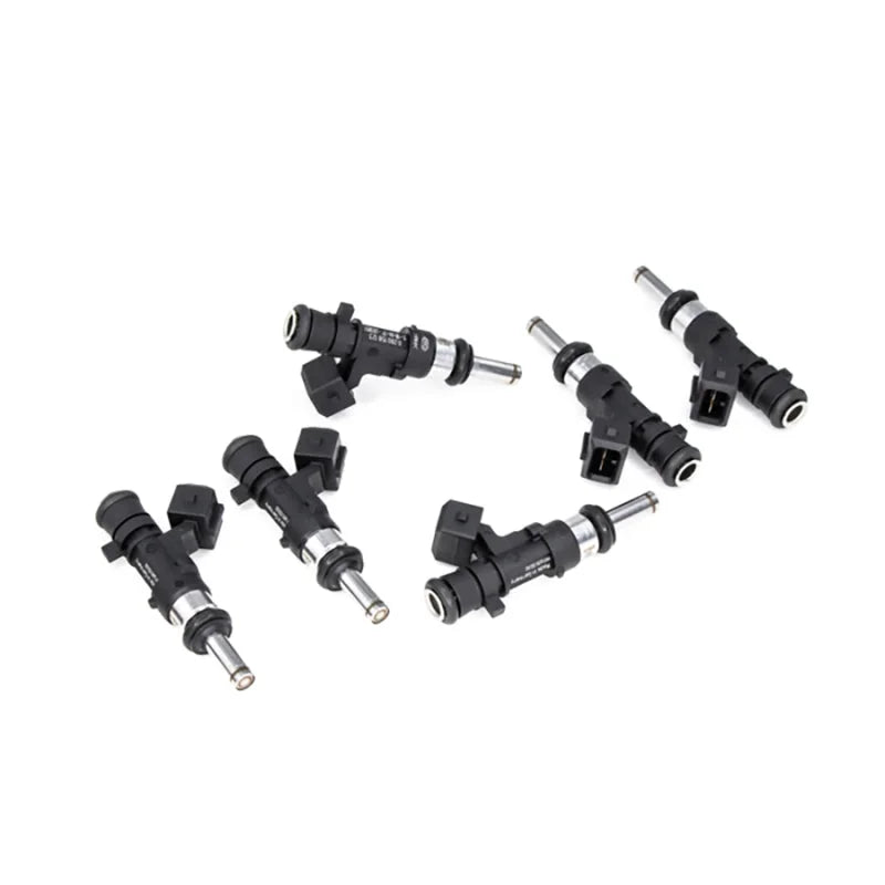DeatschWerks 98-00 BMW E46 M52 1100cc Injectors - Set of 6 - Side View