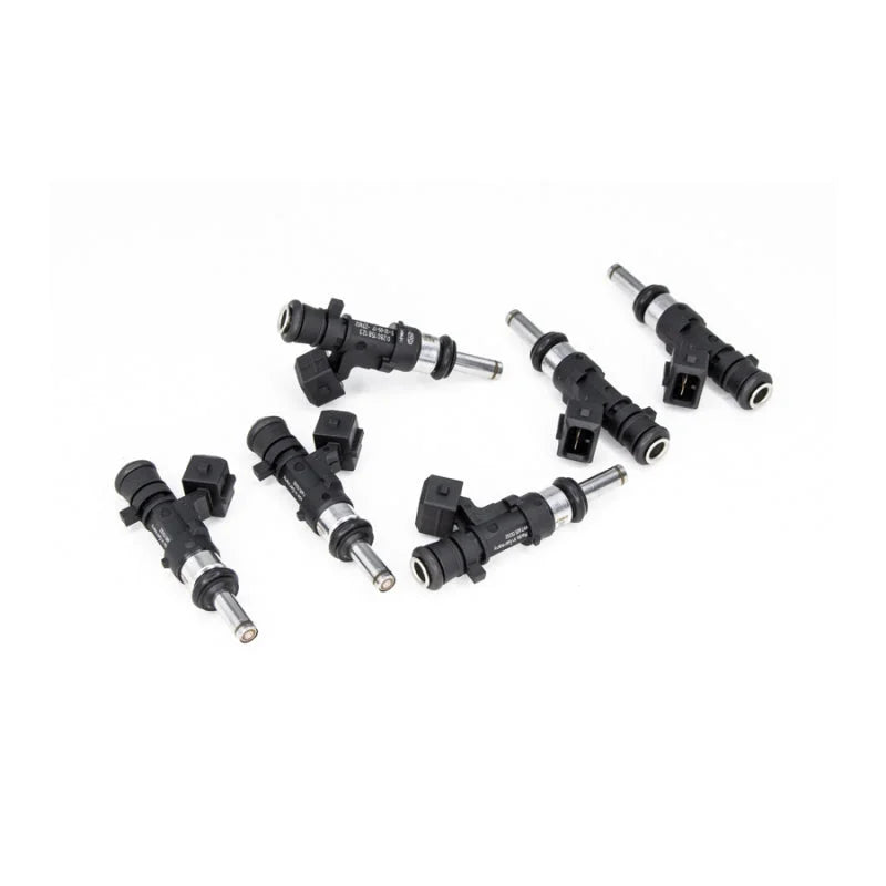 DeatschWerks 98-00 BMW E46 M52 850cc Top Feed Injectors - Side View