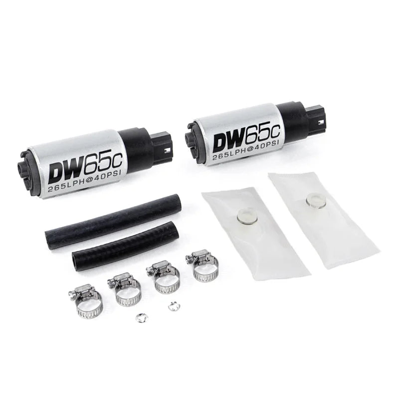 DeatschWerks 99-04 Ford Lightning DW65C 265lph Compact In-Tank Fuel Pump w/ Install Kit - Main Product View