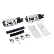 Load image into Gallery viewer, DeatschWerks 99-04 Ford Lightning DW65C 265lph Compact In-Tank Fuel Pump w/ Install Kit - Main Product View