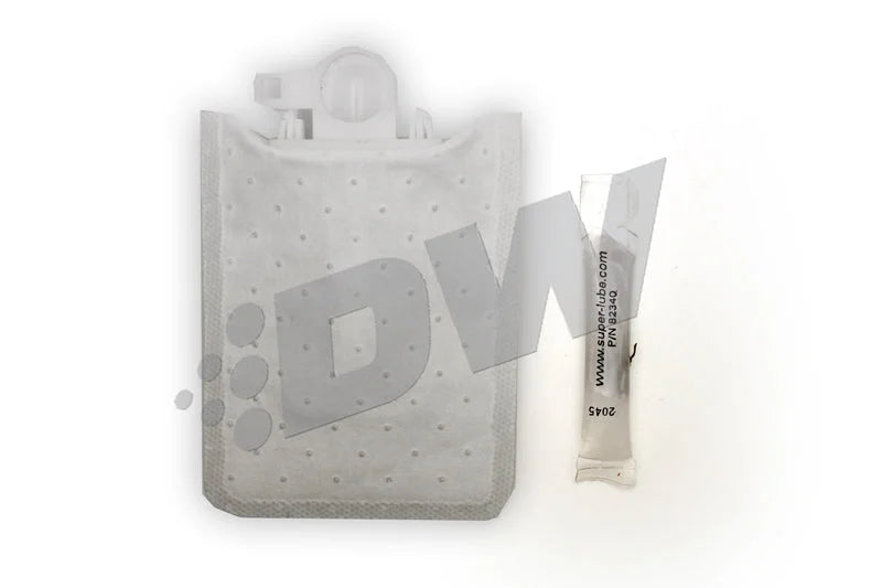 DeatschWerks 99-04 Ford Mustang V6/V8 DW300M Fuel Pump Set Up Kit - Installation View
