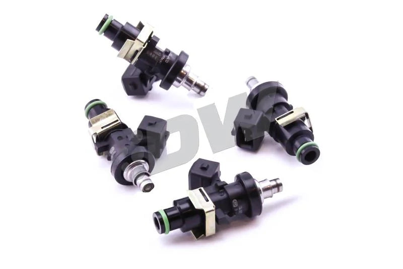 DeatschWerks 99-05 Honda S2000 F20/F22 Bosch EV14 1500cc Injectors (Set of 4) - Side View