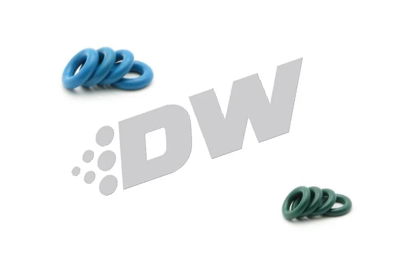 DeatschWerks 99-10 Ford Mustang V6 3.8 / 4.0L Bosch EV14 1200cc Injectors (Set of 6) - Back View