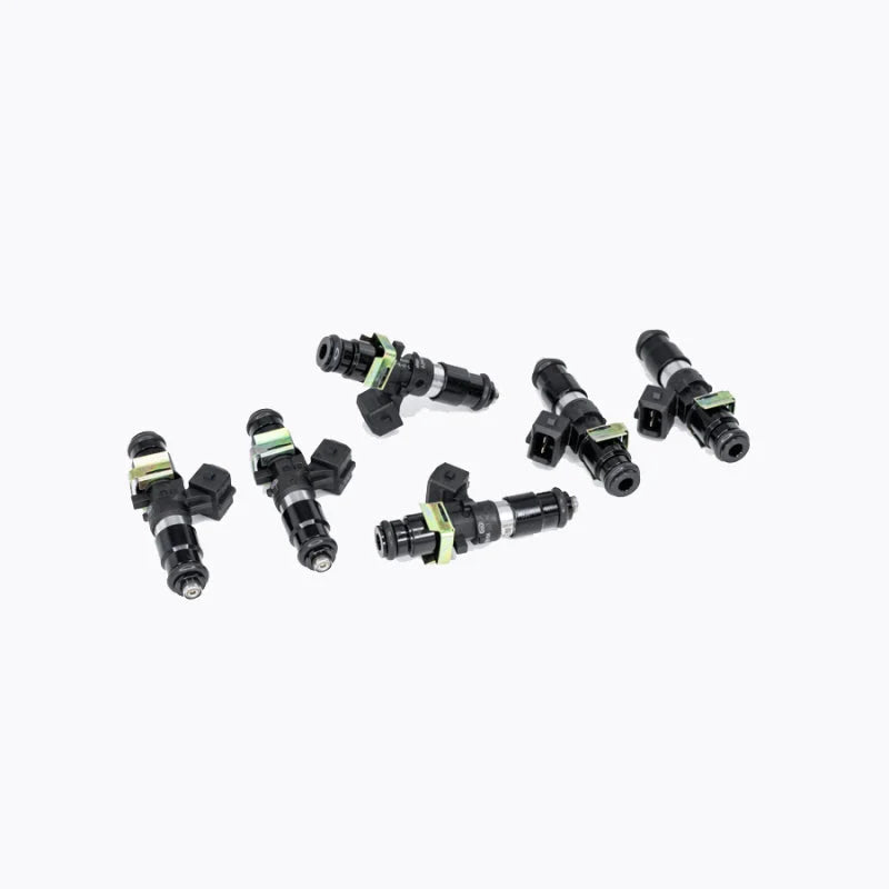 DeatschWerks 99-10 Ford Mustang V6 3.8 / 4.0L Bosch EV14 1200cc Injectors (Set of 6) - Installation View