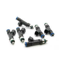 Load image into Gallery viewer, DeatschWerks 99-10 V6 Mustang 35lb Top Feed Injectors - Installation View
