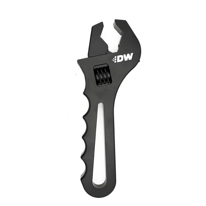 DeatschWerks Adjustable AN Hose End Wrench - Black Anodized - Main Product View