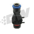 Load image into Gallery viewer, DeatschWerks Bosch EV14 Universal 40mm Compact 42lb/hr Injectors (Set of 4) - Back View