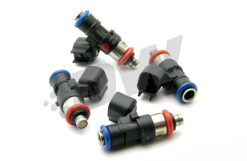 DeatschWerks Bosch EV14 Universal 40mm Compact 50lb/hr Injectors (Set of 4) - Main Product View