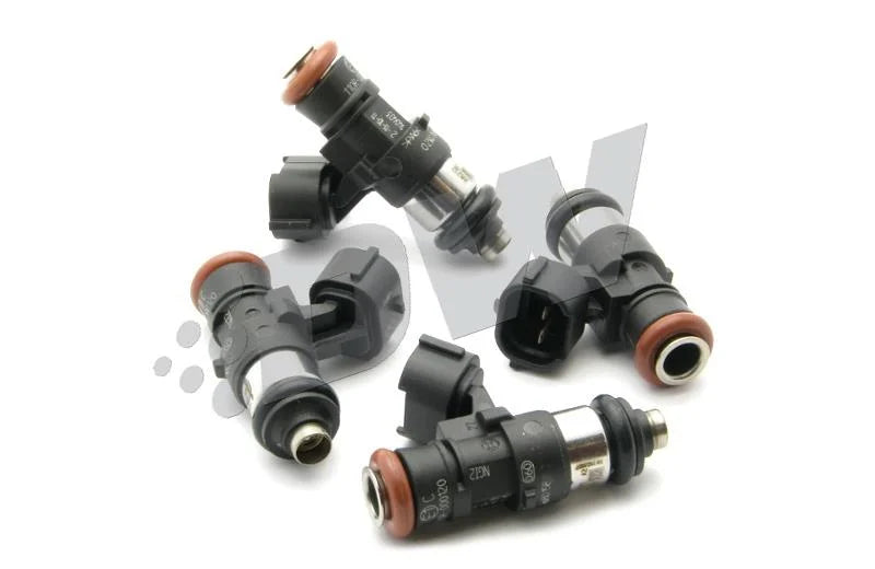 DeatschWerks Bosch EV14 Universal 40mm/14mm 220lb/hr Injectors (Set of 4) - Back View
