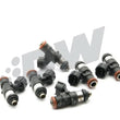 Load image into Gallery viewer, DeatschWerks Bosch EV14 Universal 40mm/14mm 220lb/hr Injectors (Set of 8) - Side View