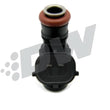 Load image into Gallery viewer, DeatschWerks Bosch EV14 Universal 40mm/14mm 220lb/hr Injectors (Set of 8) - Back View