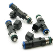Load image into Gallery viewer, DeatschWerks Bosch EV14 Universal 48mm Standard 60lb/hr Injectors (Set of 4) - Installation View