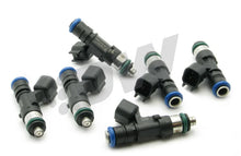 Load image into Gallery viewer, DeatschWerks Bosch EV14 Universal 48mm Standard 95lb/hr Injectors (Set of 6) - Side View