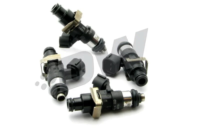 DeatschWerks Bosch EV14 Universal 48mm/11mm 220lb/hr Injectors (Set of 4) - Installation View