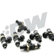 Load image into Gallery viewer, DeatschWerks Bosch EV14 Universal 48mm/11mm 220lb/hr Injectors (Set of 8) - Installation View