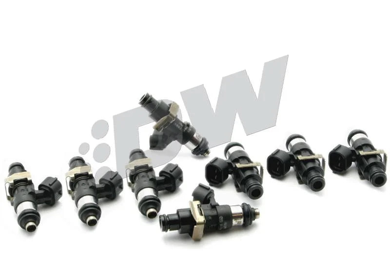 DeatschWerks Bosch EV14 Universal 48mm/11mm 220lb/hr Injectors (Set of 8) - Installation View