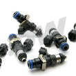 Load image into Gallery viewer, DeatschWerks Bosch EV14 Universal 48mm/14mm 220lb/hr Injectors (Set of 6) - Installation View