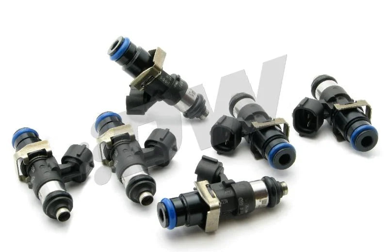 DeatschWerks Bosch EV14 Universal 48mm/14mm 220lb/hr Injectors (Set of 6) - Installation View