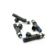 Load image into Gallery viewer, DeatschWerks Bosch EV14 Universal 60mm Standard 88lb/hr Injectors (Set of 4) - Back View