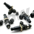 Load image into Gallery viewer, DeatschWerks Bosch EV14 Universal 60mm/11mm 220lb/hr Injectors (Set of 6) - Side View