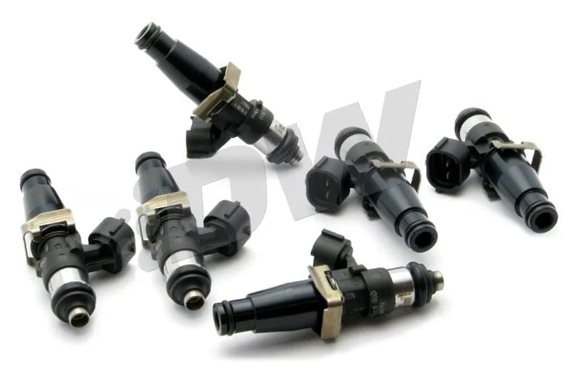 DeatschWerks Bosch EV14 Universal 60mm/11mm 220lb/hr Injectors (Set of 6) - Side View