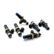 Load image into Gallery viewer, DeatschWerks Bosch EV14 Universal 60mm/14mm 220lb/hr Injectors (Set of 6) - Installation View
