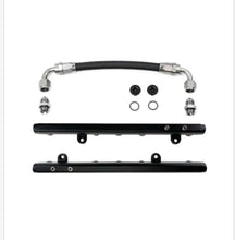 Load image into Gallery viewer, DeatschWerks Chevrolet LS2/LS3 Fuel Rails with Crossover - Side View