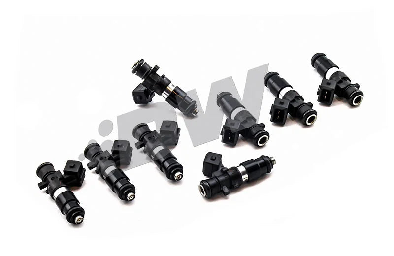 DeatschWerks Chevy LS2 / 5.7L & 6.1L HEMI Bosch EV14 1200cc Injectors (Set of 8) - Back View