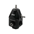 Load image into Gallery viewer, DeatschWerks Compact Carburetor Adjustable Fuel Regulator 6AN x4 Inlets - 6AN Return - Black