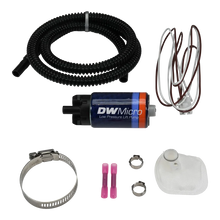 Load image into Gallery viewer, DeatschWerks DW Micro Series 210lph Low Pressure Lift Fuel Pump w/ Universal Install Kit - Main Product View