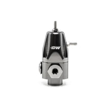 Load image into Gallery viewer, DeatschWerks DWR1000 Adjustable Fuel Pressure Regulator - Titanium - Side View